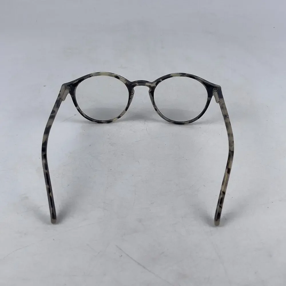 Tijn 761-T28 C6 Eyeglasses Frame Women‎ Black Tie Dye Plastic Oval 48-22-145
